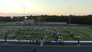 East Mecklenburg Marching Band Class 4A at North Lincoln HS 10524 [upl. by Andros]