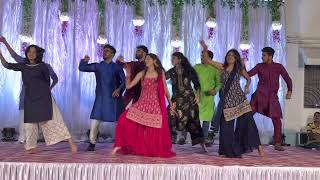 Wedding Sangeet dance  Nachde ne saare Badri ki dulhaniya Iski Uski and more [upl. by Palila]