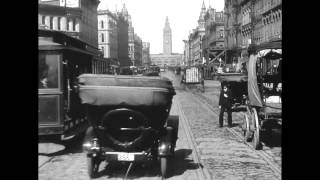 A Trip Down Market Street 1906 W NEW FOOTAGE [upl. by Llednik501]