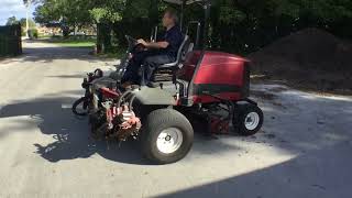 2013 Toro ReelMaster 5510 Lot202 [upl. by Geoffry24]