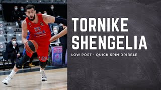 Tornike Shengelia Low Post Quick Spin Dribble [upl. by Petronilla]