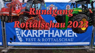 Karpfham 2023  Rottalschau der Superlative  Rundgang auf der Ausstellung [upl. by Grizelda]