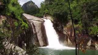 Malawi waterfall Mulanje mountain [upl. by Grimaud]