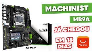 MACHINIST MR9A  chegou em 15 dias no ALIEXPRESS [upl. by Nuawad]