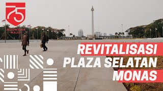 Penampakan Wajah Baru Revitalisasi Taman Monas Segera dibuka [upl. by Shaughnessy]