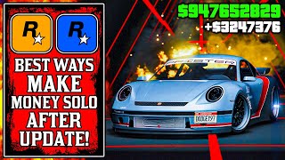 Its THAT Easy The BEST WAYS To Make Money SOLO After UPDATE in GTA Online GTA5 Fast Money [upl. by Hernandez]