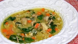 Quick Turkey Rice Soup gluten free  CaribbeanPotcom [upl. by Yemarej484]