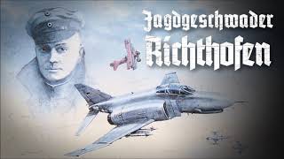 »Jagdgeschwader Richthofen« • Deutscher Militärmarsch [upl. by Ahsinrac]