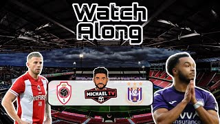 Royal Antwerp 12 Anderlecht Live  Watch Along [upl. by Aelanej]