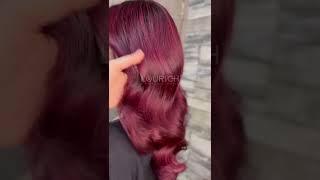 How nice color result  LOURICH Hair Color Cream real feedback [upl. by Heng]