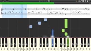 Toto Cotugno  Solo Noi  Piano tutorial and cover Sheets  MIDI [upl. by Lairbag]