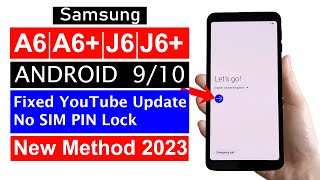 Samsung A6A6J6J6 FRP BYPASS with New Ease Trick 🚀 2023 Without Computer [upl. by Airres]