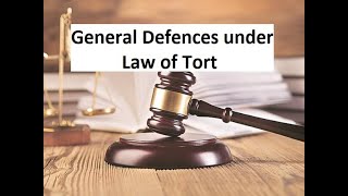 GENERAL DEFENCE UNDER LAW OF TORTS [upl. by Armilda]