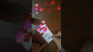 diy birthday card diy gift for bestie papercrafts NAA siblings youtubrshorts shorts [upl. by Alexa]