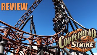 Copperhead Strike Carowinds Review An Incredibly Fun MACK Rides MultiLaunch Coaster [upl. by Ablem]