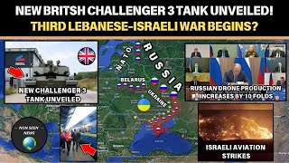 Challenger 3 Tank Unveiled  Russian Drone Production Increases  War In The Middle East  AND MORE [upl. by Dorris]