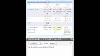 Anticoag Monitoring View [upl. by Ecitsuj]