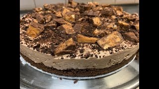 How To Make Snickers Cheesecake [upl. by Moses]