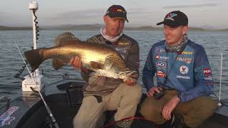 The luckiest catch ever Swimming for Barramundi in the weeds [upl. by Alian696]