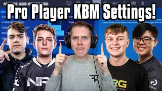 Testing Out PRO Fortnite KBM Players Settings Clix Bugha Mongraal [upl. by Philipp610]