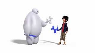 Big Hero 6  Baymax vs Balloon [upl. by Buchbinder]