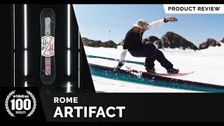 Rome Artifact Review  Best Snowboards 20202021 [upl. by Weiler112]