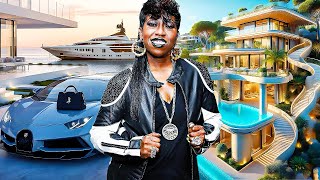 Inside Missy Elliotts Mansion  Partner Health Issues Houses Cars Net Worth 2024 [upl. by Ymarej]