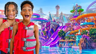 WE WENT TO THE CRAZIEST WATER PARK IN THE WORLD [upl. by Anipsed683]