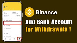 How to Add Bank Account in Binance for Withdrawal [upl. by Arramas]