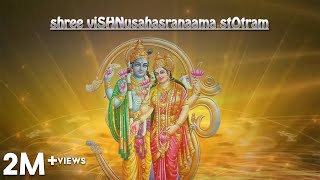 Sri Vishnu Sahasranamam Stotram  Full with Lyrics in English  T S Ranganathan  Official Video [upl. by Nyrtak]