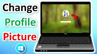 how to change your profile picture in windows 10  laptop me apna photo kaise lagaye [upl. by Greyso]