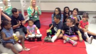 Hall of Fame CIMT Camp 2014 Constraint Induced Movement Therapy camp at St Charles Hospital [upl. by Nagram973]