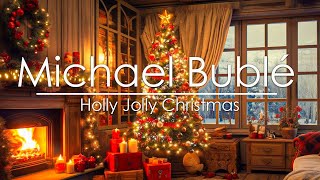 Michael Bublé The King Of Christmas 🎄🔥 Michael Buble Best Christmas Songs Playlist with Fireplace🎄🔥 [upl. by Lenni532]