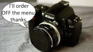 Introduction to the Nikon D40 Video 8 of 12 Shooting Menu [upl. by Assirek435]