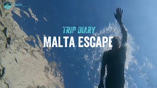 Malta Escape  SwimTrek Trip Diary [upl. by Sedruol]