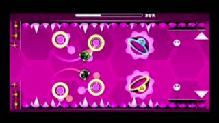 Hexagon force geometry dash 3 COINS  4K in Perfect Quality [upl. by Vale836]