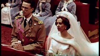 Boda de Balduino y Fabiola  Bélgica 1960 [upl. by Chavaree]