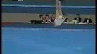 Svetlana Boginskaya  1989 Worlds AA  Floor Exercise [upl. by Merrell]