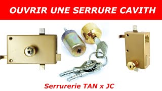 TUTO comment ouvrir une serrure cavith [upl. by Natsreik527]