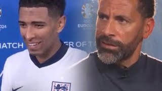 Jude Bellingham amp Rio Ferdinand Post Match Interview  Serbia 0 v 1 England [upl. by Alix]