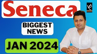 Big Update For Seneca College For Jan 2024 intake  Seneca College  Study In Canada [upl. by Nelad]