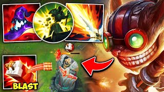 Ziggs but I destroy your towers in one shot NOT CLICKBAIT [upl. by Enitsugua]