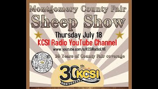 Montgomery County Fair Sheep Show 2024 [upl. by George]