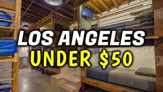 Top 8 Cheap Hostels in Los Angeles California [upl. by Eelarak]