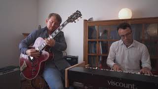 Jazz Guitar Jazz Organ Duo Jack ToneRiordan amp Adam Shulman play “Strike Up The Band” [upl. by Macegan]