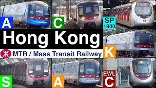 Hong Kong  Perfect 40 Metro amp Light rail videos [upl. by Pesvoh755]