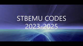 Stbemu new codes [upl. by Weeks]