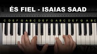 És fiel Isaías Saad  Vídeo aula de Teclado  Piano Tutorial Syntesia [upl. by Skinner451]