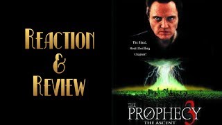 Reaction amp Review  The Prophecy 3 The Ascent [upl. by Haon]