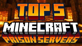 TOP 5 PRISON SERVERS 2023  Best Minecraft OP Prison  18119120 BEDROCKJAVA SERVERS [upl. by Nwahsak674]